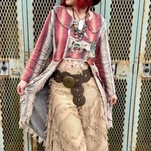 NEW Jaded Gypsy Sunset Mesa High-Lo Top/Tunic